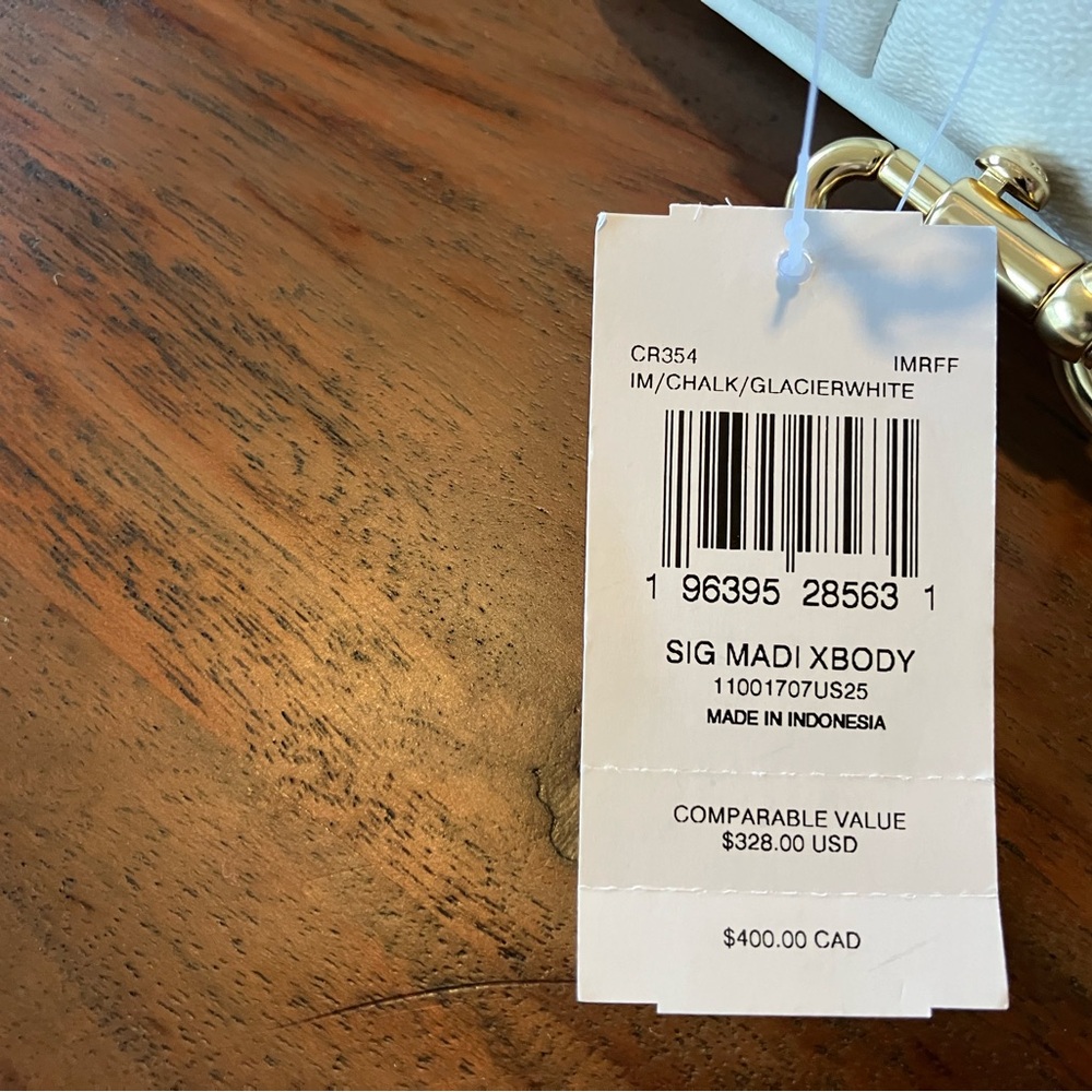 Coach Cream Crossbody Bag - Picture 4 of 5